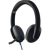 Logitech H540 USB-A Headset with Noise Cancelling Mic - Black - 981-000480