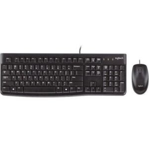 Logitech MK120 Wireless Keyboard and Mouse Combo - Black - 920-002562