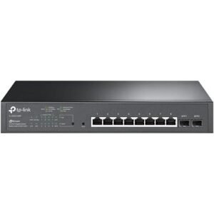 TP-Link 8-Port Gigabit Smart PoE+ Switch with 2 SFP Slots - TL-SG2210P