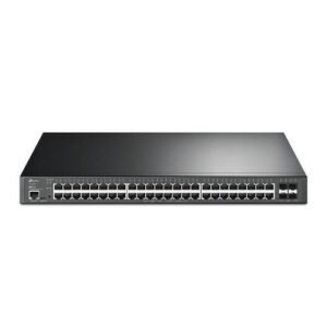 TP-Link Omada JetStream 48-Port Gigabit L2+ Managed Switch with 48-Port PoE+ and 4-Port 10GE SFP+ - TL-SG3452XP