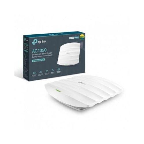 TP-Link AC1350 Wireless MU-MIMO Gigabit Ceiling Mount Access Point - TL-EAP225