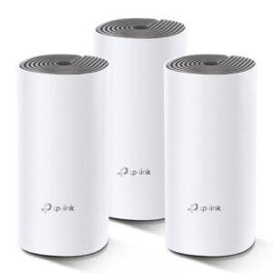 TP-Link Deco E4 AC1200 Whole Home Mesh Wi-Fi System (3 Pack) - TL-DECO E4