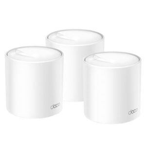 TP-Link Deco X50 AX3000 Whole Home Mesh WiFi 6 System with PoE (3 Pack) - TL-DECO X50-POE