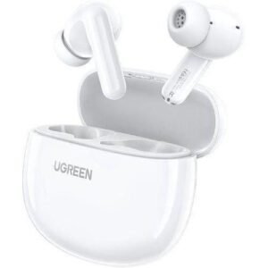 UGREEN HiTune T3 Pro Active Noise-Cancelling Wireless Earbuds - White - WS206