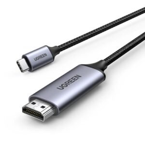 UGREEN USB-C to HDMI Male to Male Cable Aluminum Shell 1.5m (Gray Black) - MM142