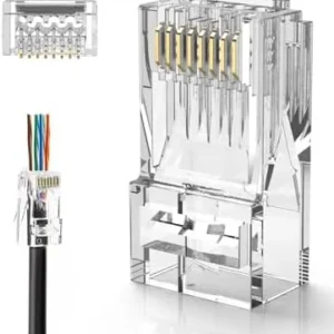 D-Link RJ45 Cat6 Connectors 100 pcs