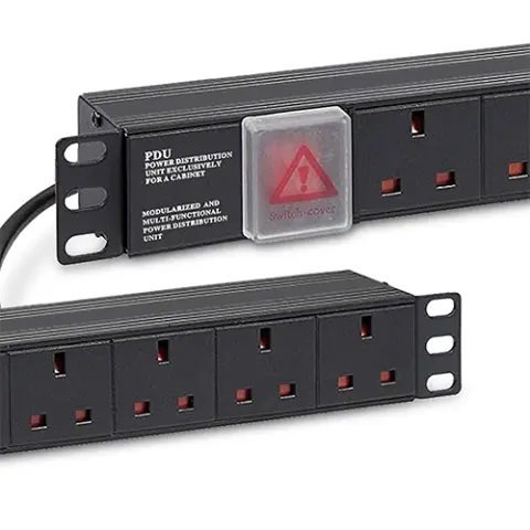 MTN 12-way Uk plug PDU Black