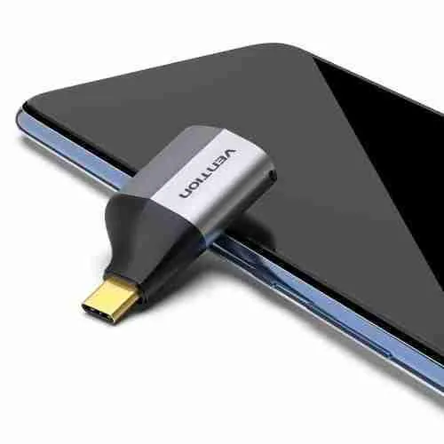 Vention Type-C to HDMI Adapter Gray Alloy Type - Image 2