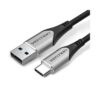 Vention USB 2.0 A Male to C Male 3A Cable 1M Black