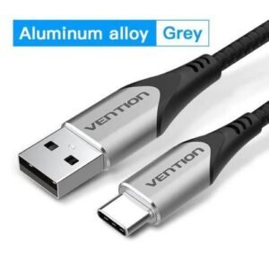 Vention USB 2.0 A Male to C Male 3A Cable 2M Black