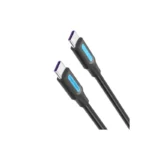 Vention USB 2.0 C Male to Male Cable 1M Black PVC Type