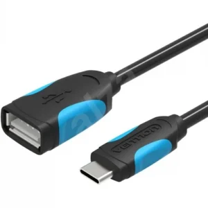Vention USB 3.1(Gen 1) C Male to A Female OTG Cable 0.15M Black PVC Type