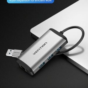 Vention USB 3.0 3-Port Gigabit Ethernet Docking Station