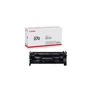 Canon 070 Black Toner Cartridge For i-SENSYS LBP240 MF460 Series Yield 3,000 Pages- 5639C002AA