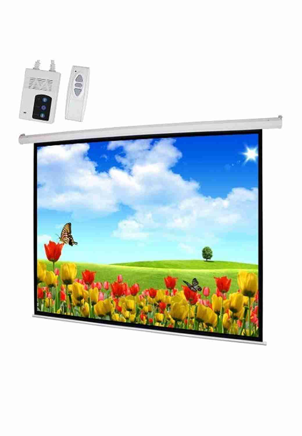 Electric Projector Screen 180 x 180 cm