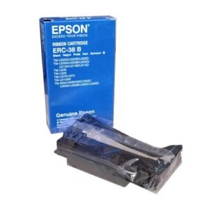 Epson ERC 38B Black Ribbon Cartridge- C13S015374