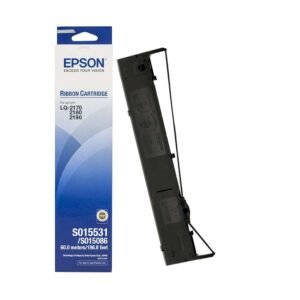 Epson SIDM Black Ribbon Cartridge LQ-2180 2190- C13S015086BA