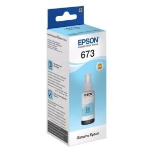 Epson T6735 EcoTank Light Cyan Ink Bottle 70.0 ml- C13T67354A
