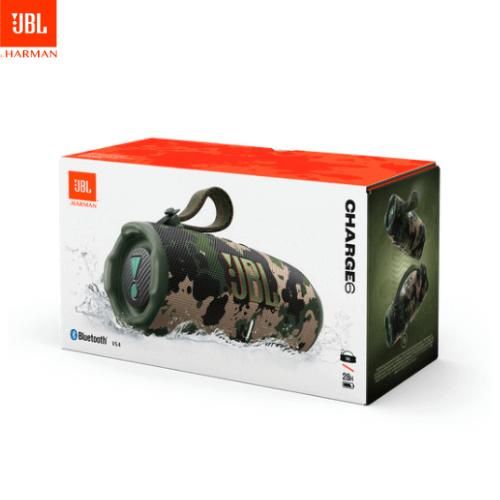 JBL CHARGE 6 Bluetooth Speaker- Squad- JBLCHARGE6SQUAD
