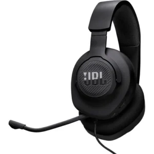 JBL Quantum 100 M2 Over ear 3.5 mm jack Wired Gaming Headset with mic-Black- JBLQTUM100M2BLK