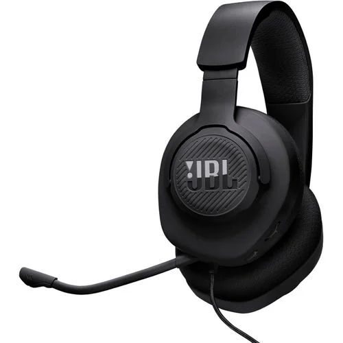 JBL Quantum 100 M2 Over ear 3.5 mm jack Wired Gaming Headset with mic-Black- JBLQTUM100M2BLK