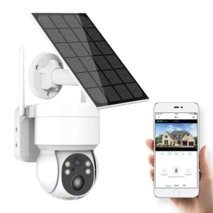 Vc9 Single Lens V380 Solar Security Camera