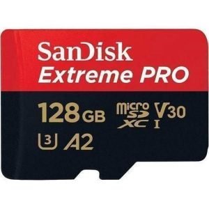 SanDisk Extreme Pro 128GB microSDXC SDSQXCD-128G-GN6MA