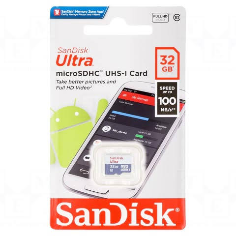 SanDisk Ultra 32GB microSDXC SDSQUAR-032G-GN6MA