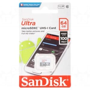 SanDisk Ultra 64GB microSDXC SDSQUAR-064G-GN6MA