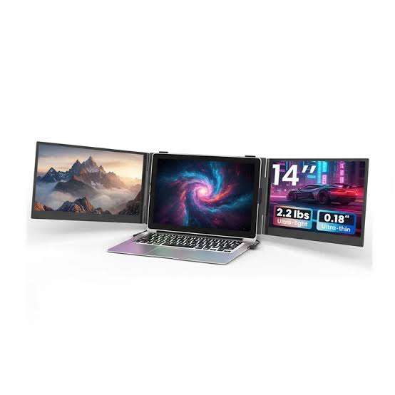 V2com S8 Ultra Dual-Screen 14-Inch Extension