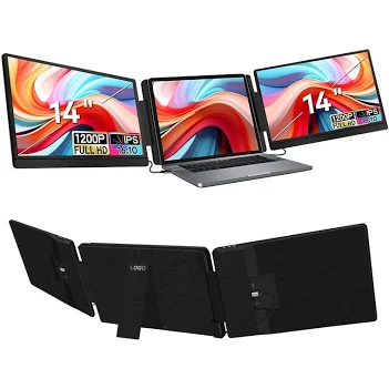 V2com S8 Ultra Dual-Screen 14-Inch Extension