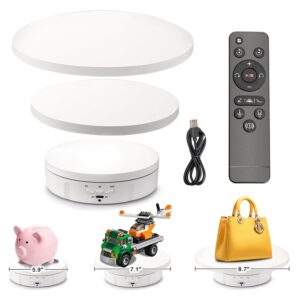 3-in-1 Electric Display Turntable Set