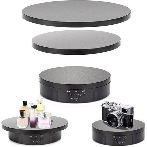 3-in-1 Electric Display Turntable Set
